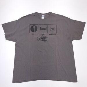 Hinderer Knives‎ T-Shirt Mens 2XL Gray Logo Prepper Survival